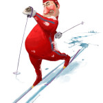 Skiløper - bilde
