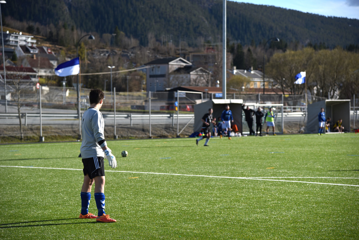 Harald Jr. Husby Tømmerdal får sin A-lagsdebut i dagens kamp (Foto: Anders Vinje, Frostingen)